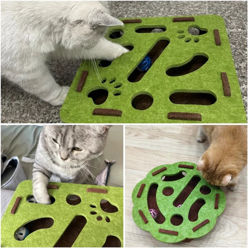 Curious Cat Interactive Maze Toy
